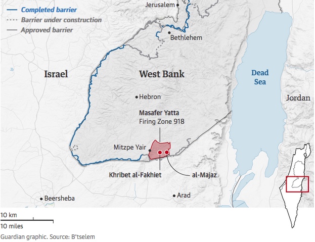 La cour suprême d’Israël a jugé qu’une région de la Cisjordanie peut être reconvertie pour l’usage militaire israélien